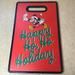 Disney Kitchen | Disney Mickey Christmas Happy Ho Ho Holiday Cutting Board - Nwot | Color: Green/White | Size: Os