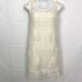 American Eagle Outfitters Dresses | American Eagle Boho Ivory Crochet Fringe Dress Xs | Color: Cream | Size: Xs