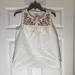 J. Crew Tops | J Crew White Embroidered Top | Color: White | Size: Xs