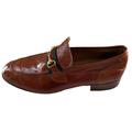 Gucci Shoes | Gucci Vintage 1970s Mens Heeled Loafers Cognac Brown 45.5 Italy 11.5 Us Horsebit | Color: Brown | Size: 45.5eu