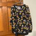 Disney Tops | Disney 2x Long Sleeve Sweatshirt. Good Condition. Mickey Mouse. | Color: Black/Red | Size: 2x