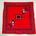 Disney Accessories | Disney Limited Edition Red Tokyo Disneyland Bandana Mickey Cowboy Westernland | Color: Blue/Red | Size: Os