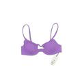 Shade & Shore Swimsuit Top Purple Swimwear - New - Women's Size X-Small