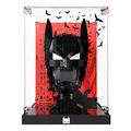 PIPART Acrylic Display Case for Lego 76182 DC Batman Cowl, Display Case ONLY, Lego Model NOT Included