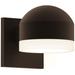 Inside Out REALS 4" High Textured Bronze Downlight LED Wall Sconce