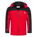 Softshelljacke ARCTIC SEVEN "ASSurvivo" Gr. 5XL, rot (schwarz, rot) Herren Jacken Softshelljacken