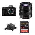 Panasonic Lumix G9 II Mirrorless Camera with 12-35mm f/2.8 Lens and Accessories Kit DC-G9M2BODY