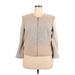 Preston & York Jacket: Short Tan Solid Jackets & Outerwear - Women's Size 18