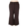 Lane Bryant Dress Pants - High Rise: Brown Bottoms - Women's Size 8 Plus