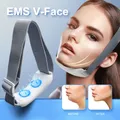 Appareil de massage facial à microcourant EMS V-Face lifting du visage amincissant