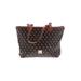 Dooney & Bourke Leather Shoulder Bag: Brown Bags