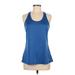 FILA Active Tank Top: Blue Activewear - Women's Size Medium