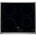 AEG IKB6430AXB Autarkes Kochfeld / Induktion / Hob²Hood / 60 cm / Edelstahlrahmen / 4 Kochzonen / Powerfunktion / Kindersicherung