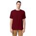 ComfortWash by Hanes GDH100 Men's Garment-Dyed T-Shirt in Garnet size Large | Cotton