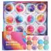 Carevas Bath salt ball Bath Aromatic Odor Spa Bubble Balls Essential Oil 12pcs Bath Bomb Set Essential Oil Bath Bombs Bubble Bath Aromatic Baths Set 12 Bath Aromatherapy