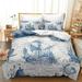 Friendly Pinch Pleated Down Alternative Comforter Comforter Pillow Covers Sea World 3D Digital Printing Bed Sets