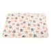 XIAN Soft Warm Fleece Pet Dog Blanket Cartoon Air Conditioning Blanket Washable Blanket for Cat Kitten Puppy S Beige