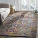 Nantucket Collection Accent Rug - 3 X 5 Multi Handmade Boho Cotton Ideal For High Traffic Areas In Entryway Living Room Bedroom (NAN402A)