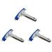 3pcs 5.5in Stainless Steel Swimming Pool Cleaner Brush for Spa Pond Floor Wall Cleaning Equipment Tool