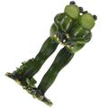 Table Decor Animal Craft Garden Frog Statues Frog Statue for Garden Frog Ornaments Cartoon Resin Lovers