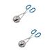 2 PCS Meat Clip Kitchen Gadget Meatball Maker Meatballs Household Non-toxic Stainless Steel Meatballer