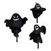 3 Pcs Emblems Halloween Garden Stakes Ghost Lawn Floor Outlet Outdoor Decorations Yard Decorate Acrylic