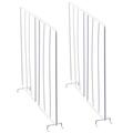 Set of 2 Shelf Dividers - Set of 2 Shelf Dividers White Wire