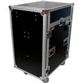 ProX T-16MRSS13ULT Universal 19 Rackmount Mixer Flight Case For 16U Rack x 13U Top With Laptop Shelf