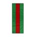 Christmas Poly CottonPull Down By Old Glory Bunting - 3 Stripe Green & Red Xmas Banners - 18 x 10 . Free Shipping Available!
