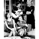 Dick Van Dyke Show Amsterdam on guitar Rose Marie Mary Tyler & Dick 5x7 photo