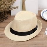 Beach Straw Gangster Kids Children Fedora Cap Panama Summer Hat Hat Jazz Baby Care Books for Baby Boys Neutral Baby Items Baby Wipes Tub Baby Bonnet 2 Year Old Stuff for Boys Baby Frame Baby Must