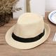 Beach Straw Gangster Kids Children Fedora Cap Panama Summer Hat Hat Jazz Baby Care Books for Baby Boys Neutral Baby Items Baby Wipes Tub Baby Bonnet 2 Year Old Stuff for Boys Baby Frame Baby Must