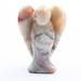 Crystal Angel Carved Statues Durable Christmas Model Ornaments for Home Office Table Decorations K