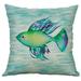 Throw Pillows 100% New 2019 Marine Life 60X60Cm Linen Pillow Pillowcase Home Decorative
