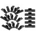 20 Pcs Pens + Pencil White Board Accessories Whiteboard Pen Clips Pen Buckles Self-adhesive Whiteboard Pen Holder U-shaped Pen Clip (white) 20pcs Fixed Buckle Securing Clip Plastic Office