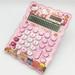 Sanrio Hello Kitty Calculator 12 Digit Electronic Computer Solar Energy Calculation Office Supplies Peripheral Products Gift