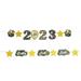 2023 Paper Flag Garland Ornament 2023 Celebrating Flag Pulling Flag Decor for Office 2023 Sign Hanging Banners