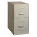 Pemberly Row 25 Deep 2 Drawer Commercial Metal File Cabinet Light Gray 9 units