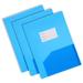 3Pcs Office File Pocket Document Folder Plastic File Folder Papers Folder for Office
