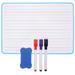 Childs Dry Erase White Board Small White Board Dry Erase Whiteboard with Lines Erasable Whiteboard Drawing Board Plastic Child Baby