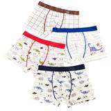 Kids Toddler Boys Boxer Briefs Underwear Baby Cotton Cartoon Underwear Stretchy Soft Boxer Briefs 4Pack for 2-12Y (Color Mix and Match)