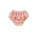 FOCUSNORM Newborn Baby Girl Bloomers Diaper Cover Shorts Ribbed Ruffle Bubble Shorts Nappy Underwear Panty