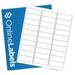 2.625 x 1 Clear Gloss Address Labels (Inkjet Printers Only) - Online Labels (100 Sheet Pack)