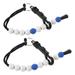 2 Pcs Golf Balls Bead Chain Golf Accesories Golfing Accessories Golf Scoring Score Bead Golf Shot Counter Golfs Scoring Keeper Bead Score Counter Chain Wrist Golf Scorer Tool Woman Plastic