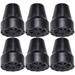 6Pcs Walking Pole Tips Replacement Cane Tips Winter Trekking Pole Foot Covers Winter Crutch Tips