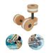 YANHAIGONG Dumbbells Set Foam Pool Barbells Water Aerobic Exercise Foam Dumbbells Pool Resistance Water Fitness Exercises Equipment for Soft Padded Water Aerobics Pool Fitness Water Exercise