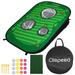 Whitbeach Clispeed Foldable Chipping Net Cornhole Game Set Golfing Target Net For Indoor Outdoor Practice Training