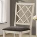 August Grove® Bizzell Cross Back Side Chair Dining Chair in White | 38.75 H x 18.13 W x 22.25 D in | Wayfair 3DF76CC6EE7644D09D2FA063A36C16A1