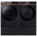 Samsung 5.2 cu. ft. Front Load Washer & 7.5 cu. ft. Dryer w/ Sensor Dry in White/Black | Wayfair