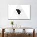 George Oliver Abstract Triangle Canvas Print On Canvas Print Plastic | 39 H x 26 W x 1.25 D in | Wayfair 8B2D195F2035416B93691FCF911DBAB0